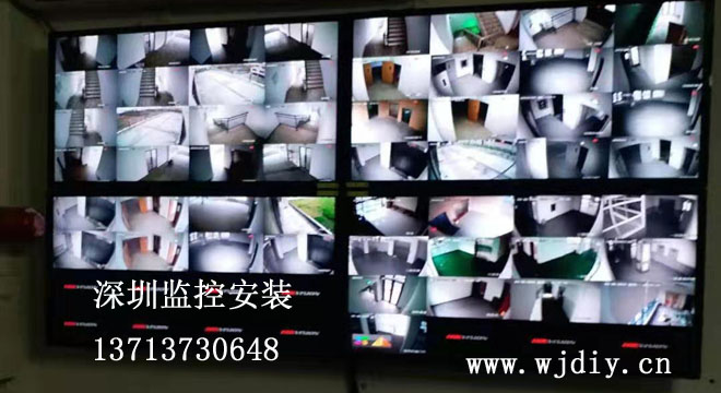 深圳龙华红山办公室网络布线 企业公司监控安装摄像头服务.jpg